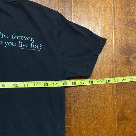 Twilight 2008 Movie Promo Y2K 00s Black Cotton Tee T-Shirt Women's Small - Picture 7 of 8